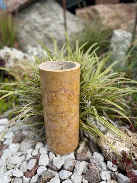 Portabottiglie raffreddante per vino in marmo giallo Weinkuehler-kalkstein-nembro