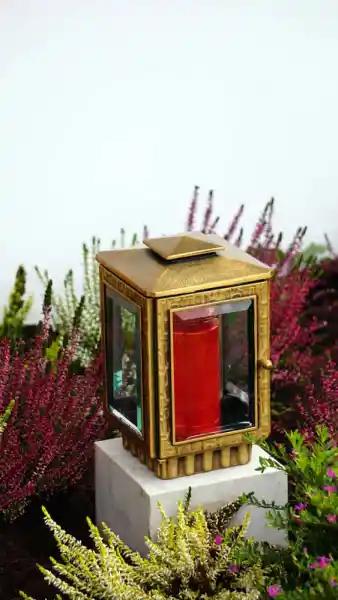 lampada classica in bronzo 