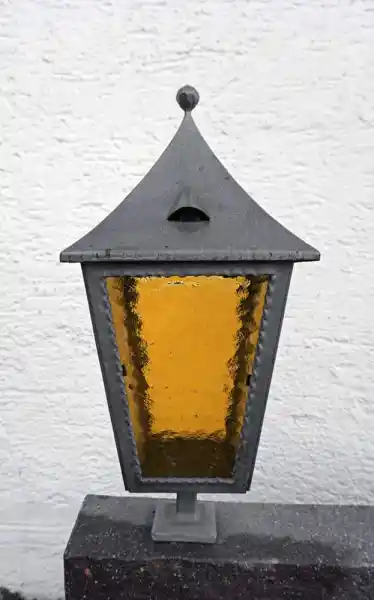 Laterne aus Schmiedeeisen