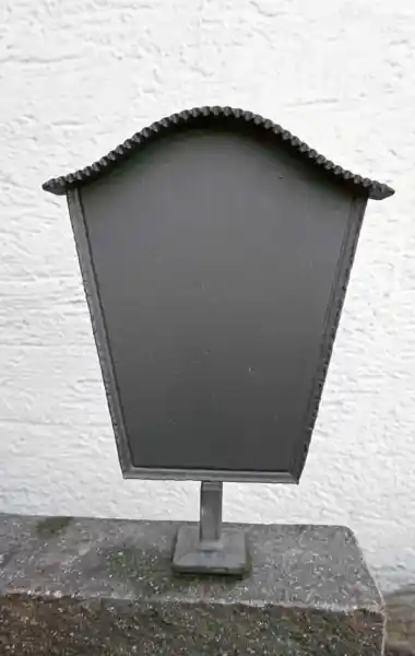 Tafel aus Schmiedeeisen